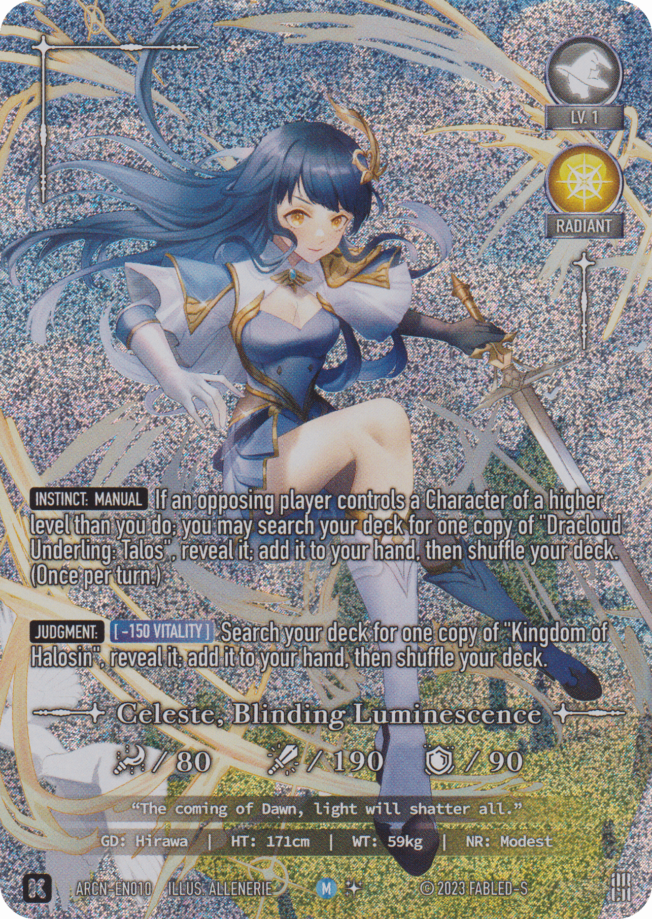 Celeste, Blinding Luminescence