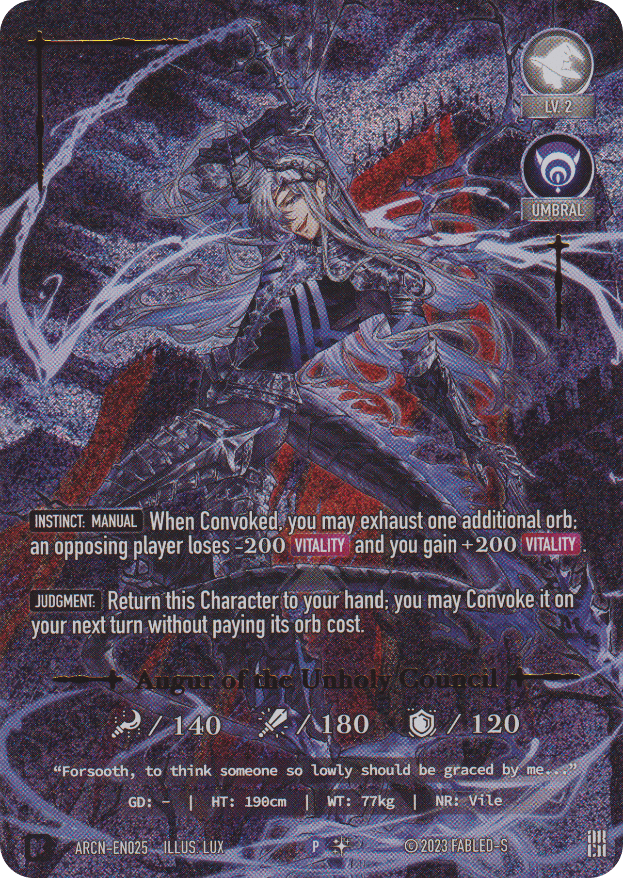 Augur of the Unholy Council