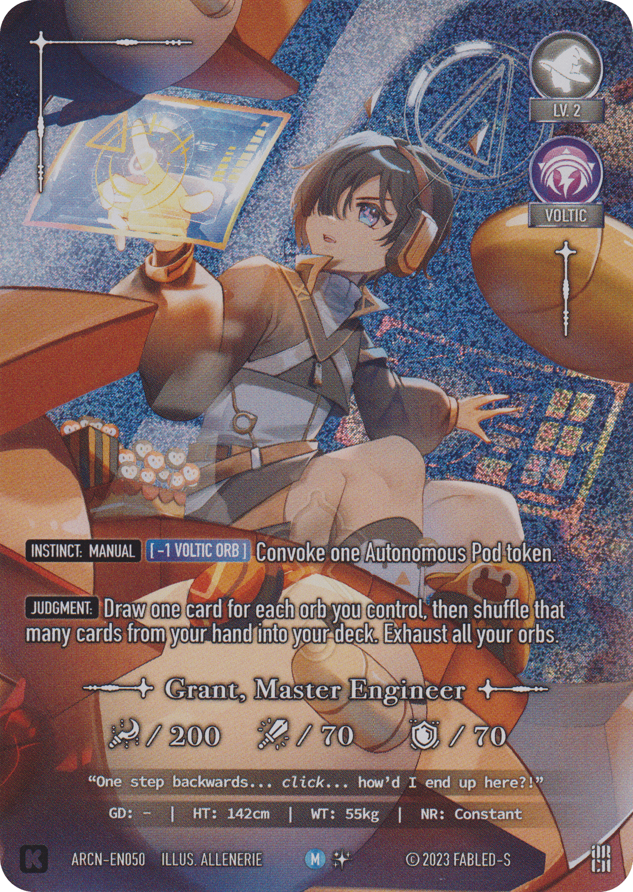 Grant, Master Engineer