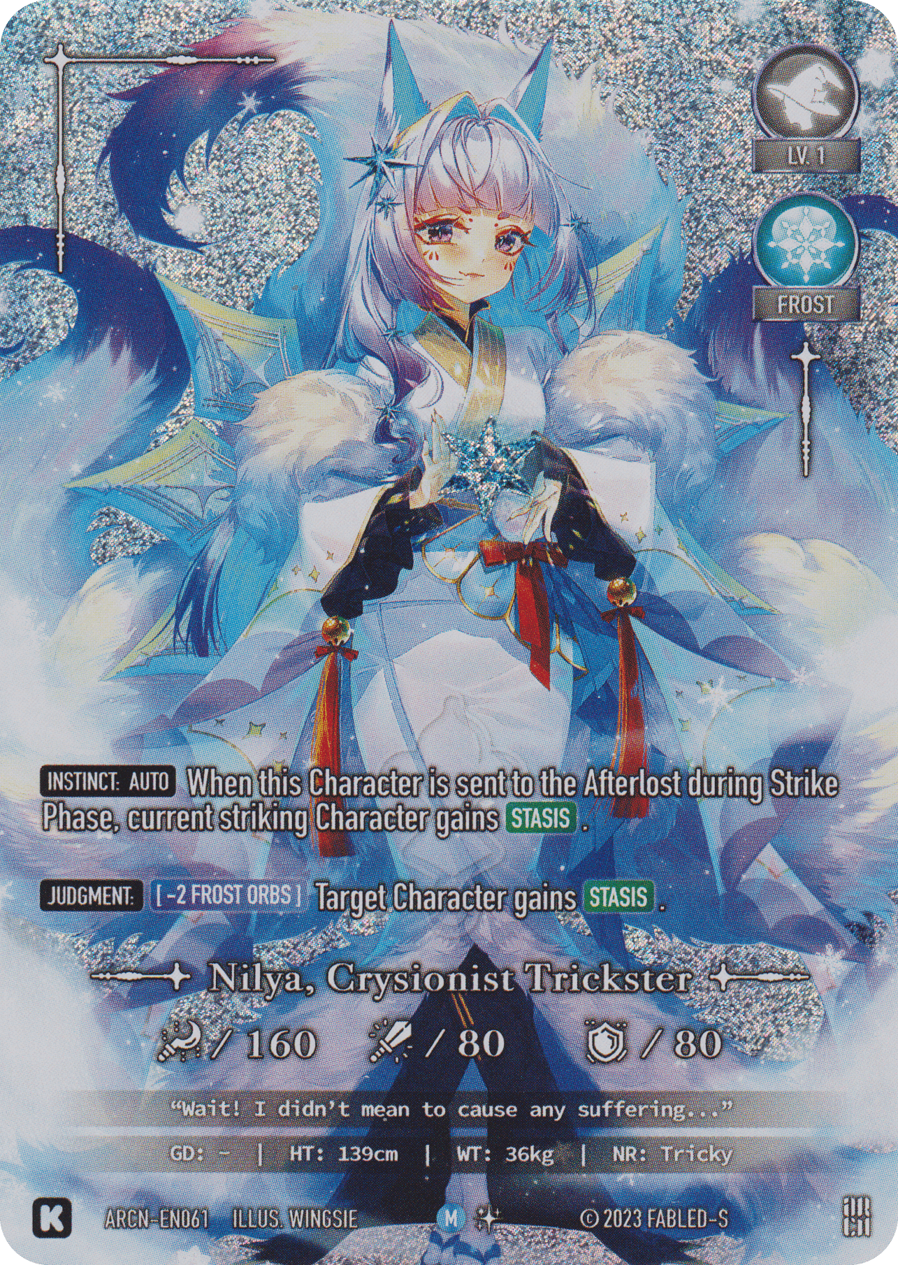 Nilya, Crysionist Trickster