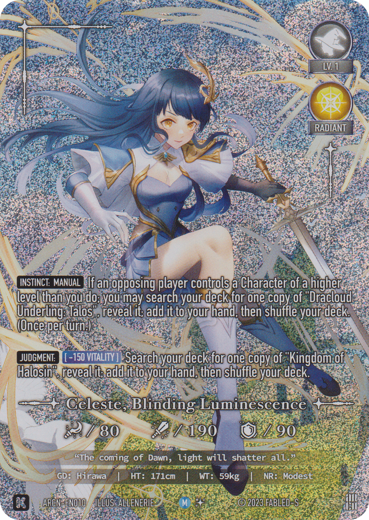 Celeste, Blinding Luminescence