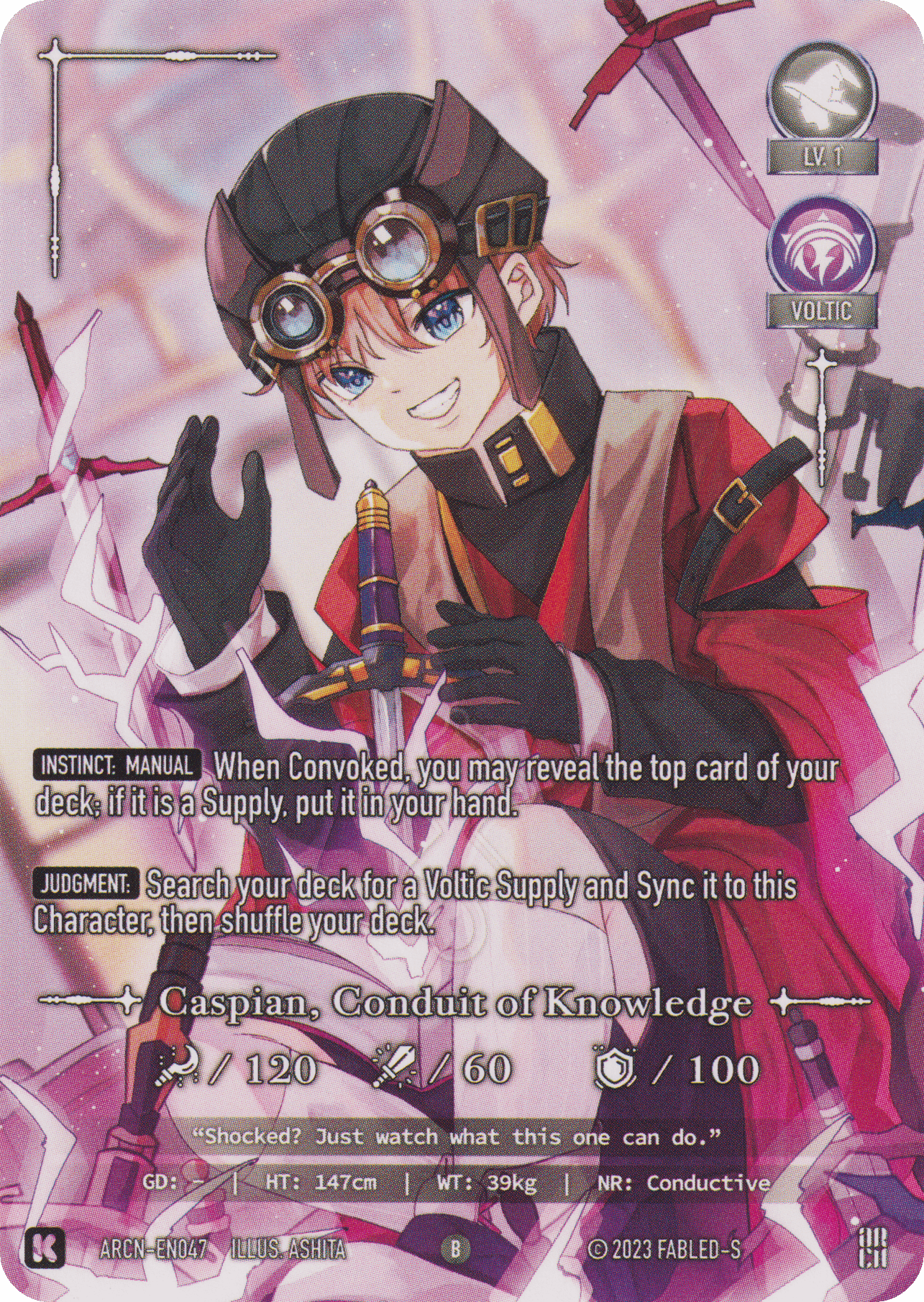 "Caspian, Conduit of Knowledge'