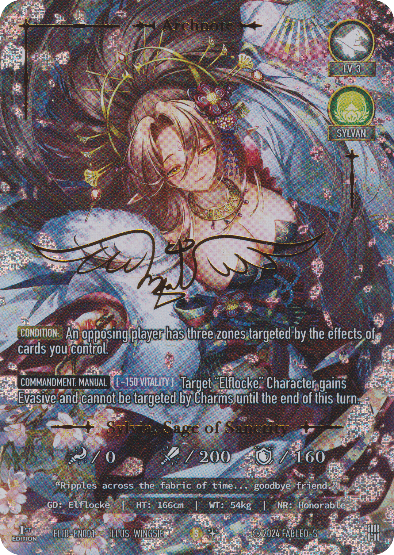 Sylvia, Sage of Sanctity