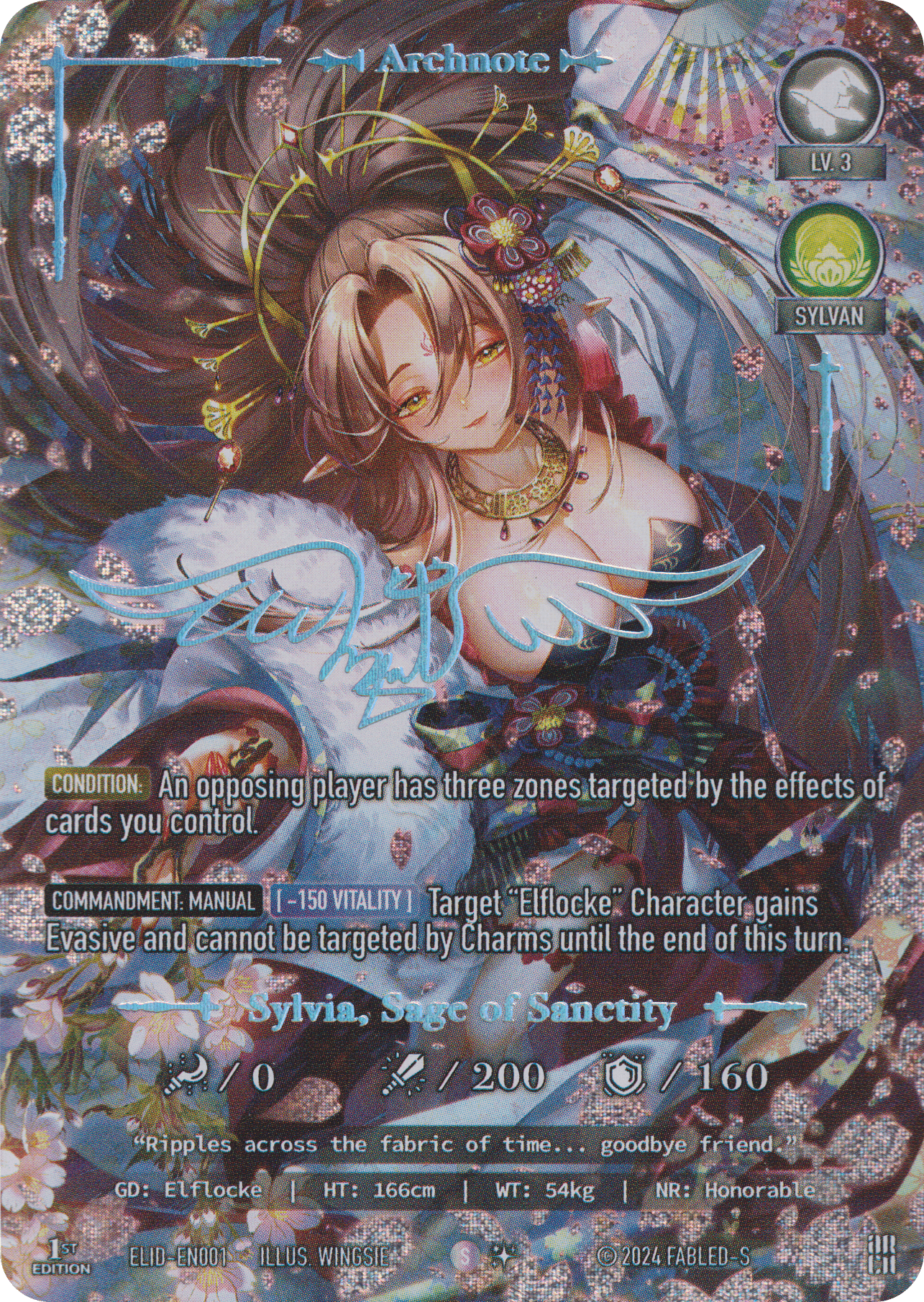 Sylvia, Sage of Sanctity