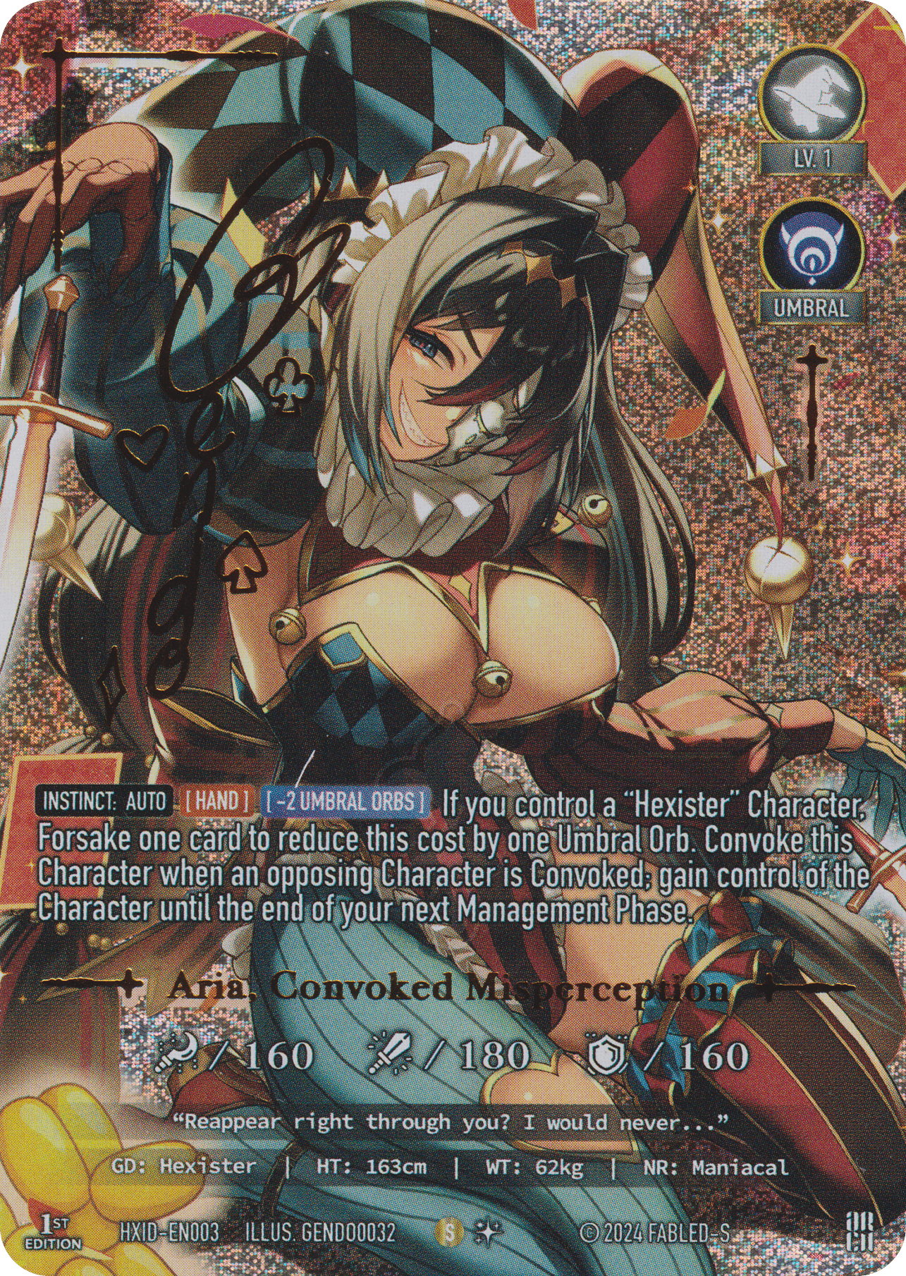 Aria, Convoked Misperception