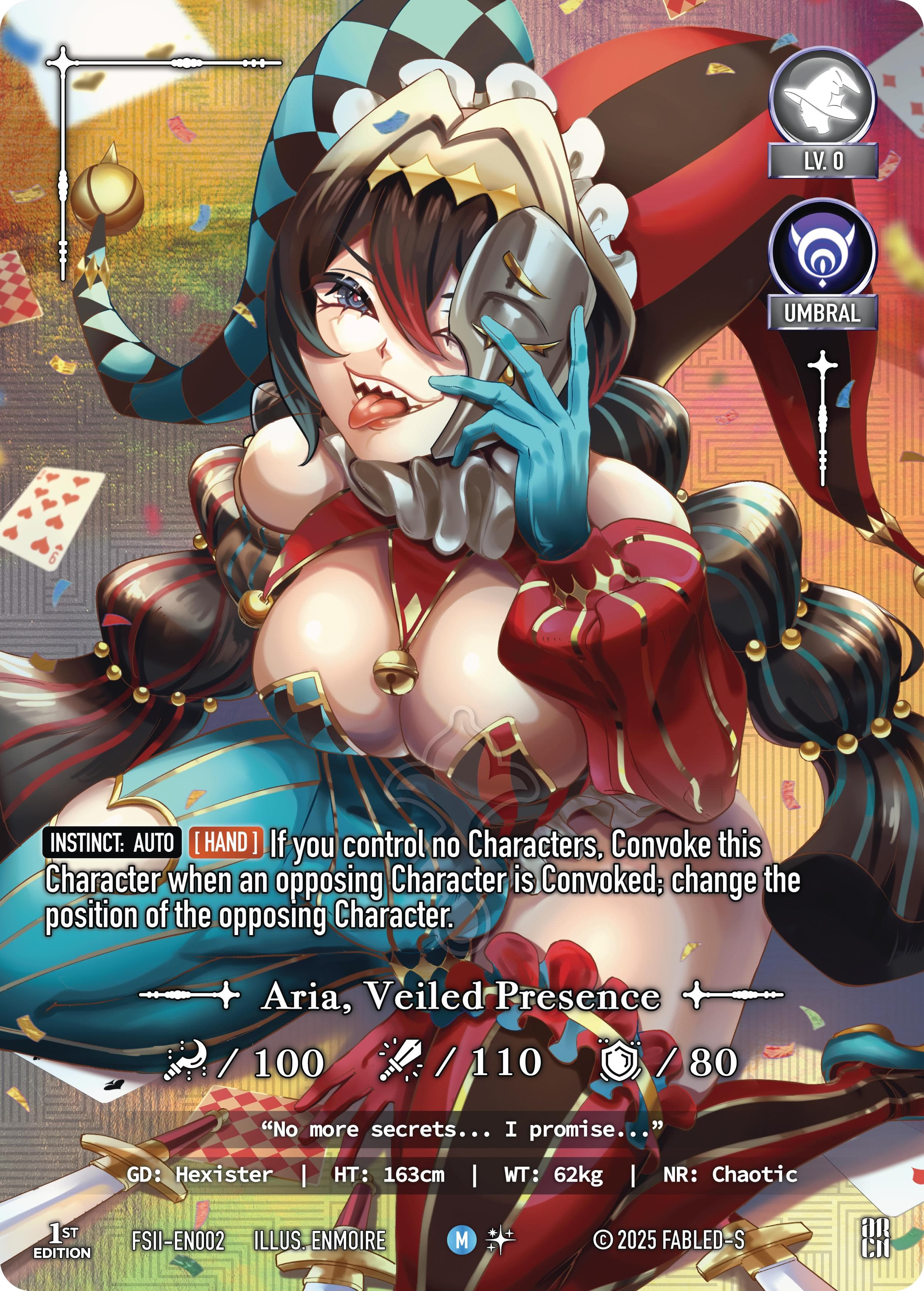 Aria, Veiled Prescence