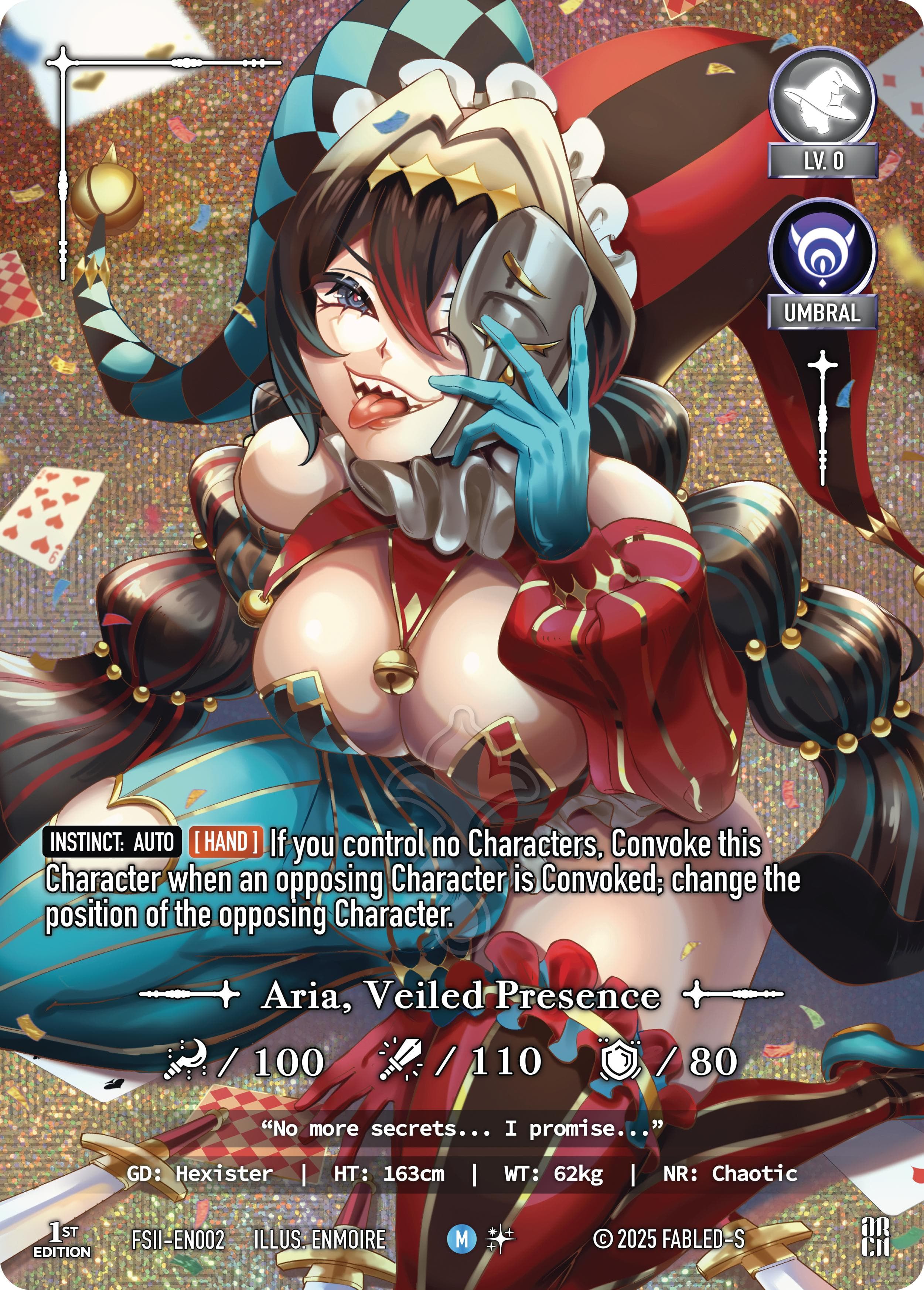 Aria, Veiled Prescence