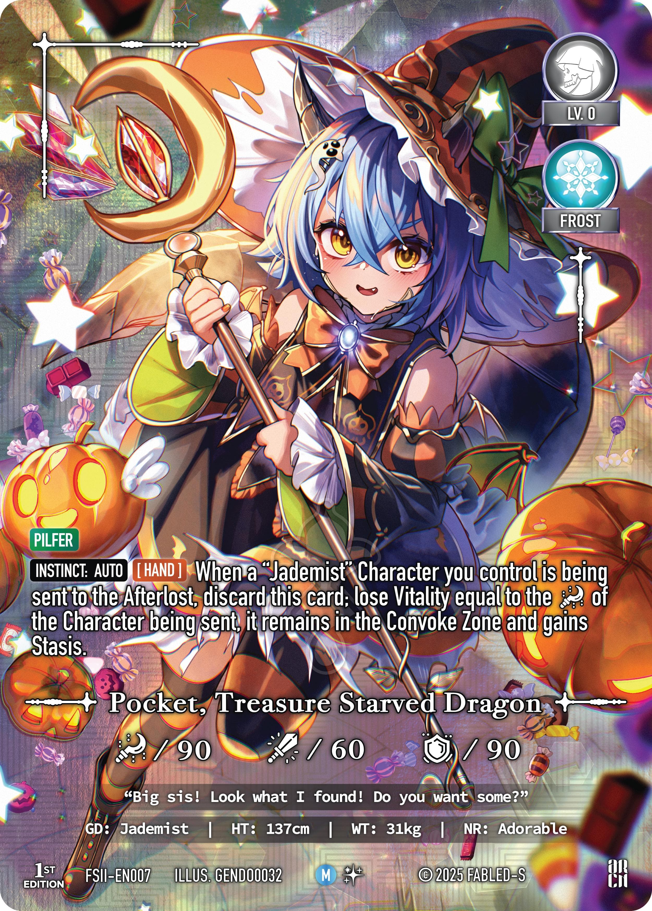 Pocket, Treasure Starved Dragon