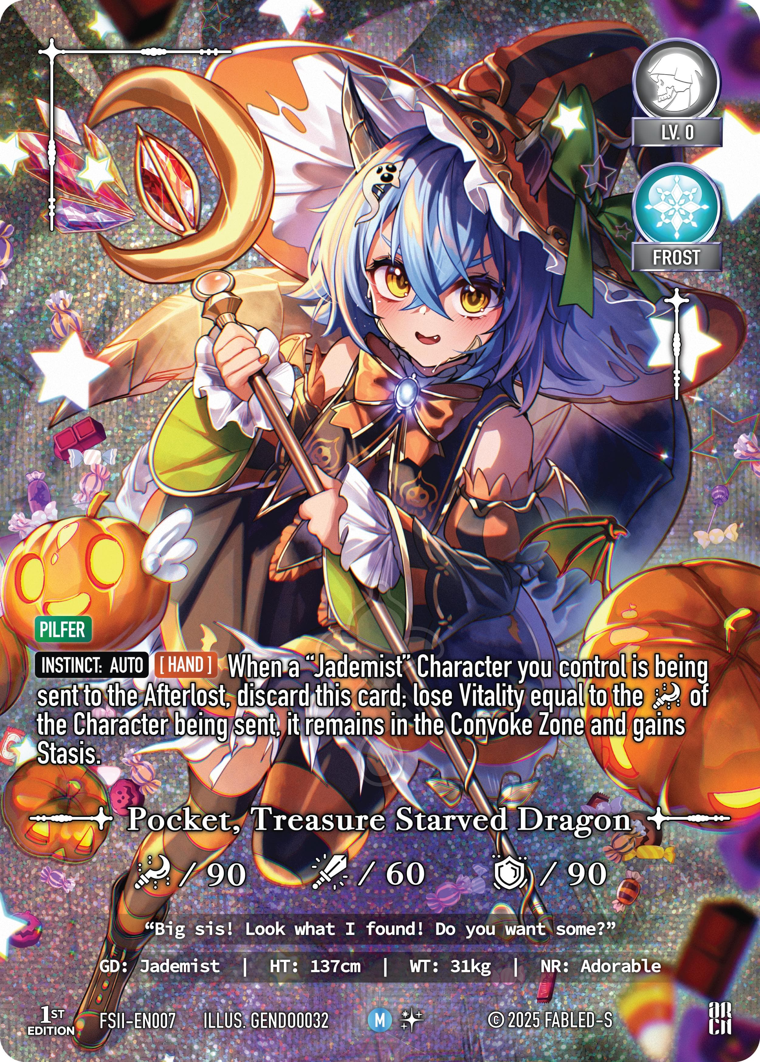 Pocket, Treasure Starved Dragon