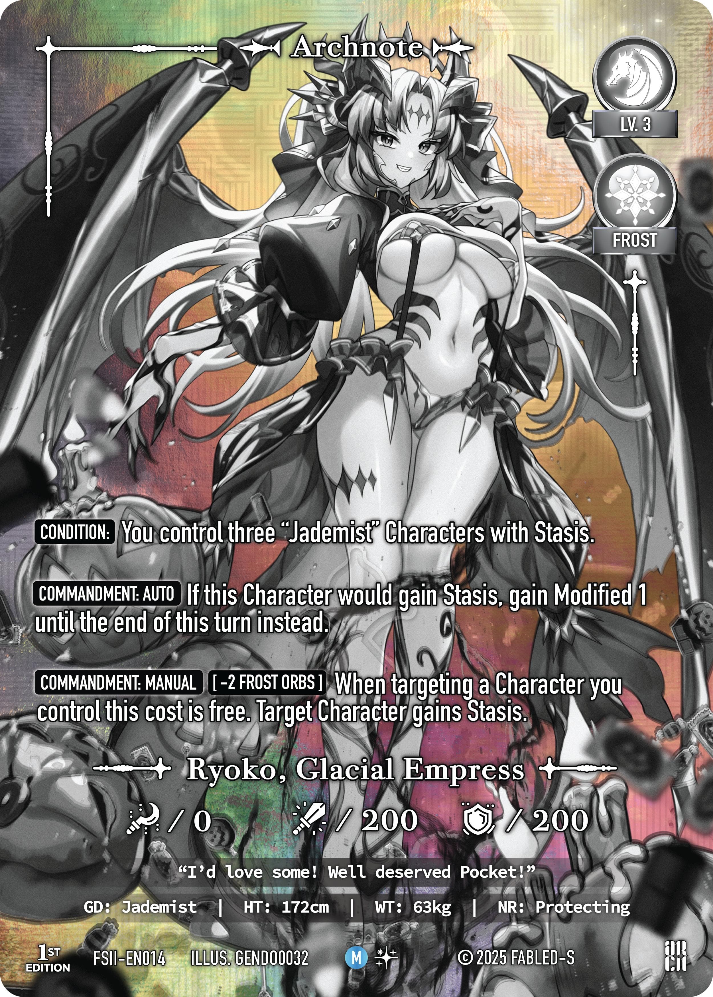 Ryoko, Glacial Empress