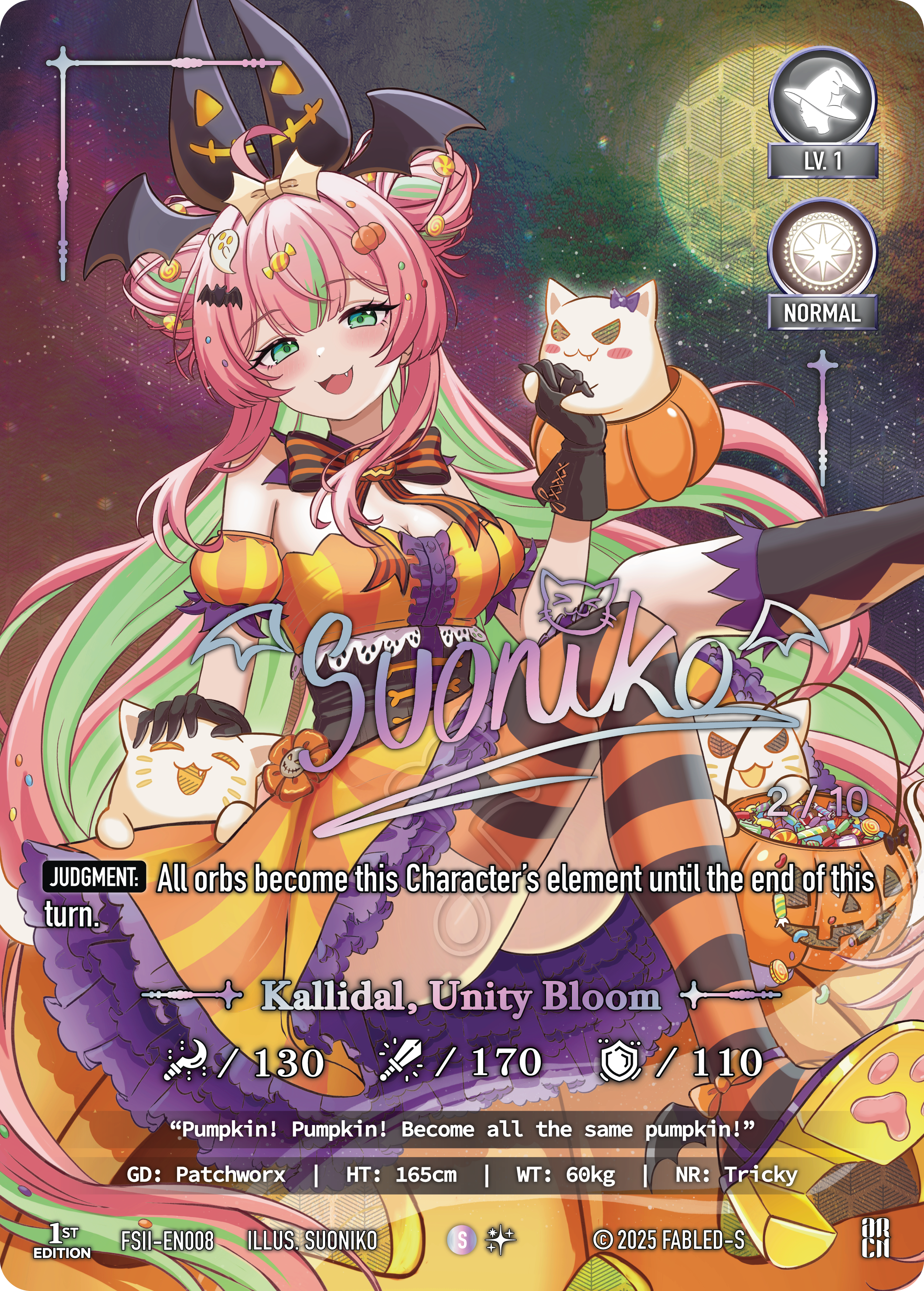 Kallidal, Unity Bloom (serialized 6/10)