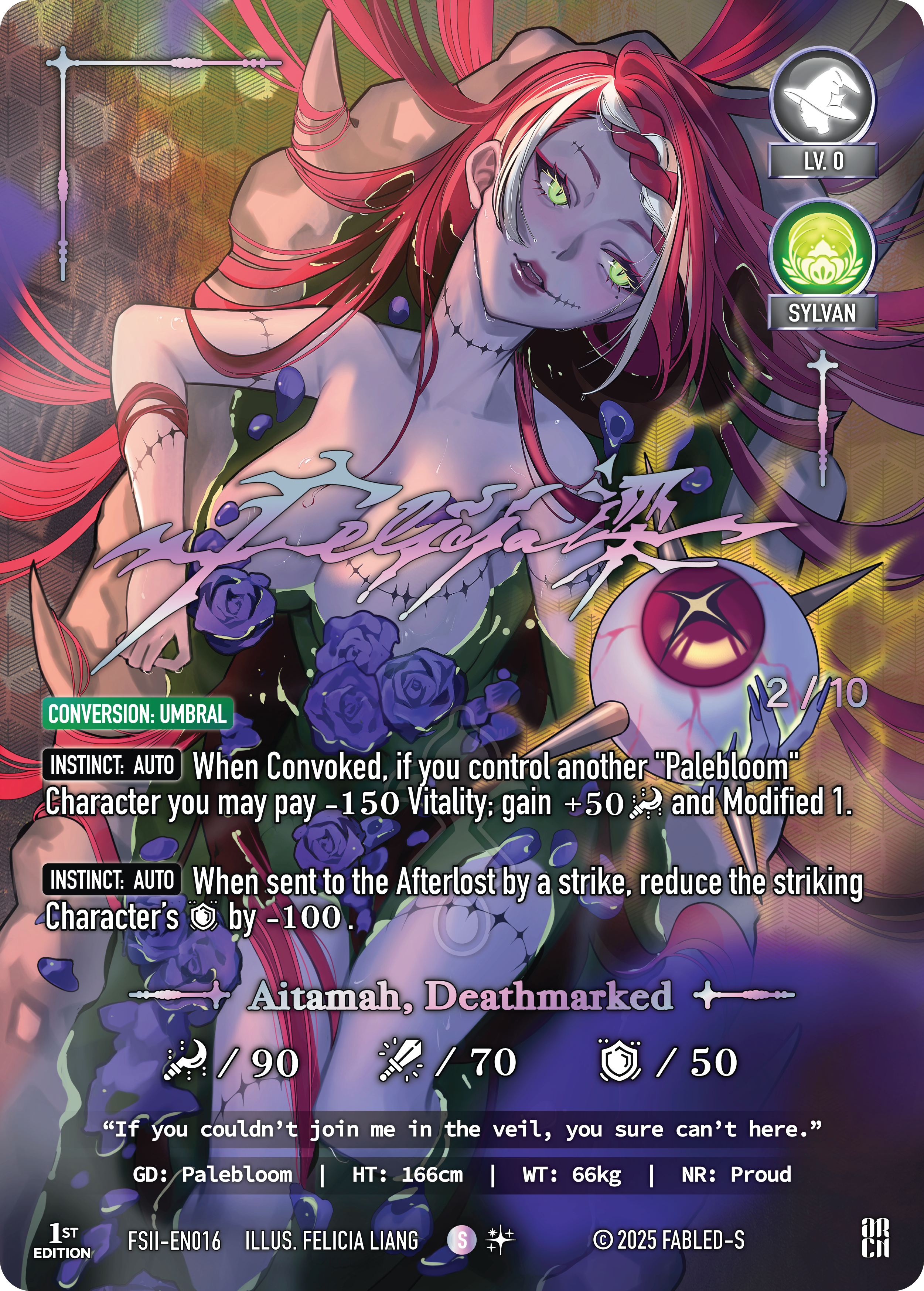 Aitamah, Deathmarked (serialized 6/10)