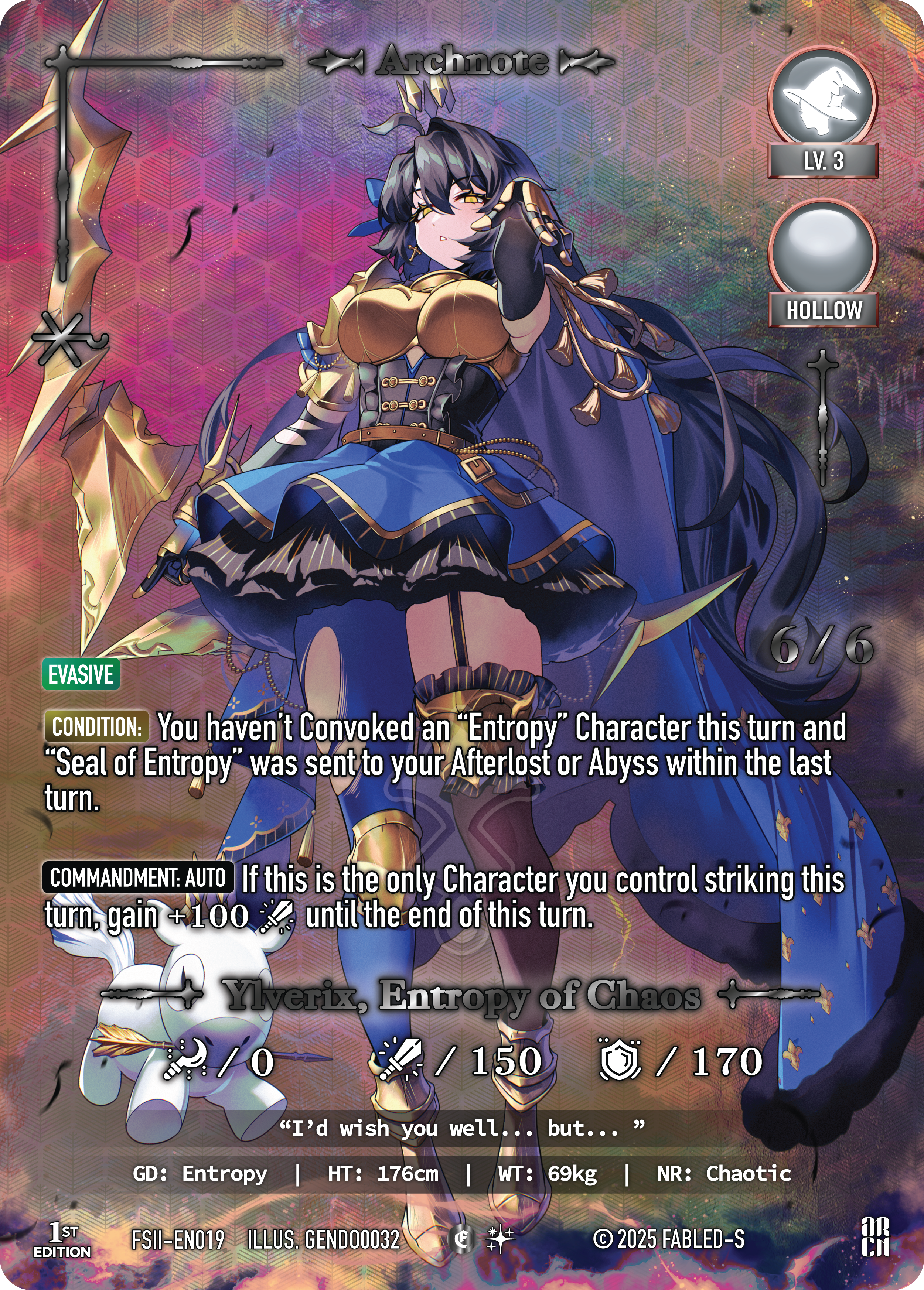 Yverix, Entropy of Chaos (serialized 1/6)