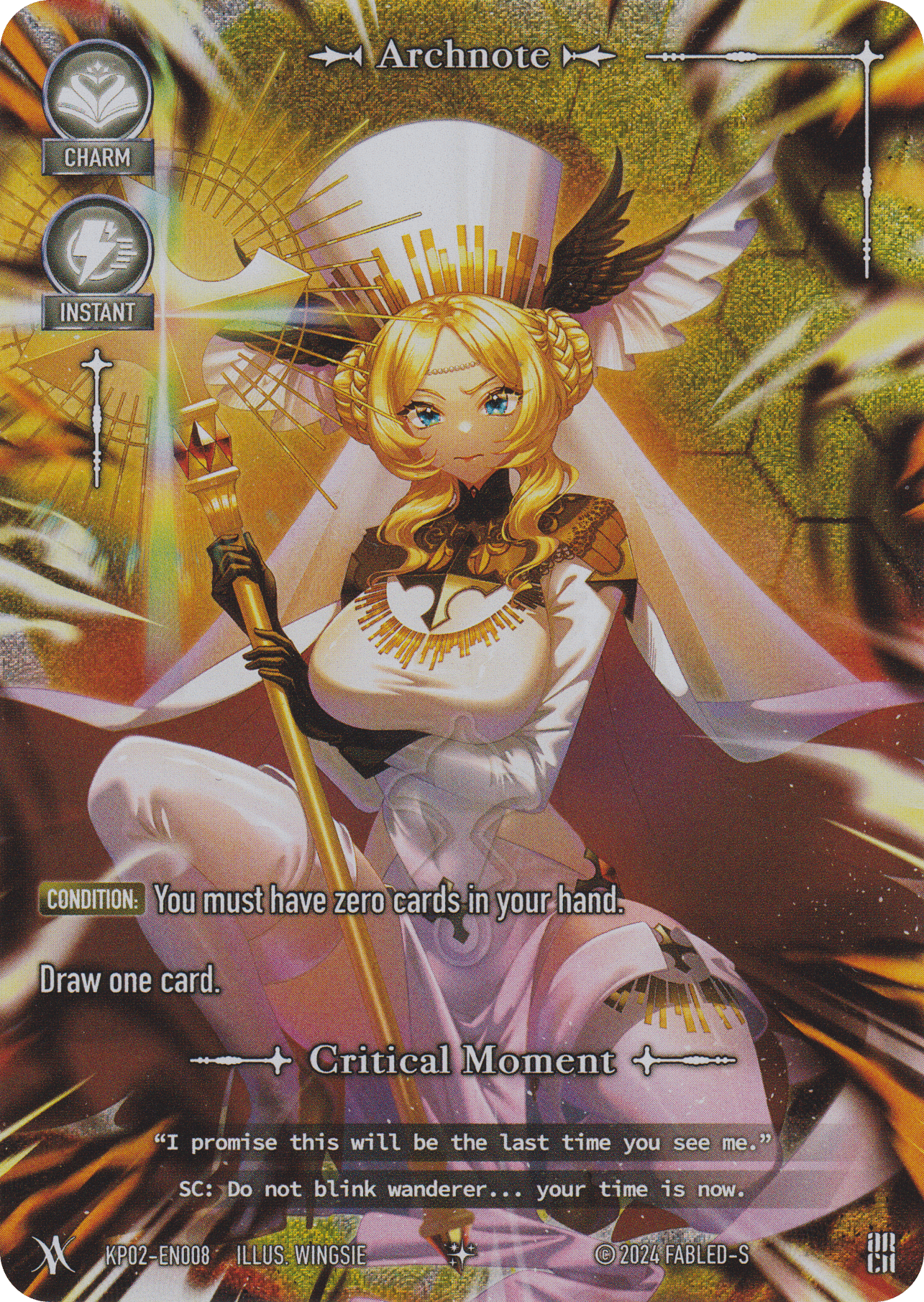 Critical Moment (foil)