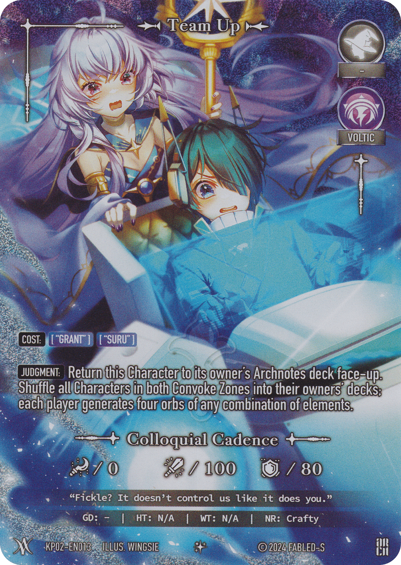 Colloquial Cadence (foil)
