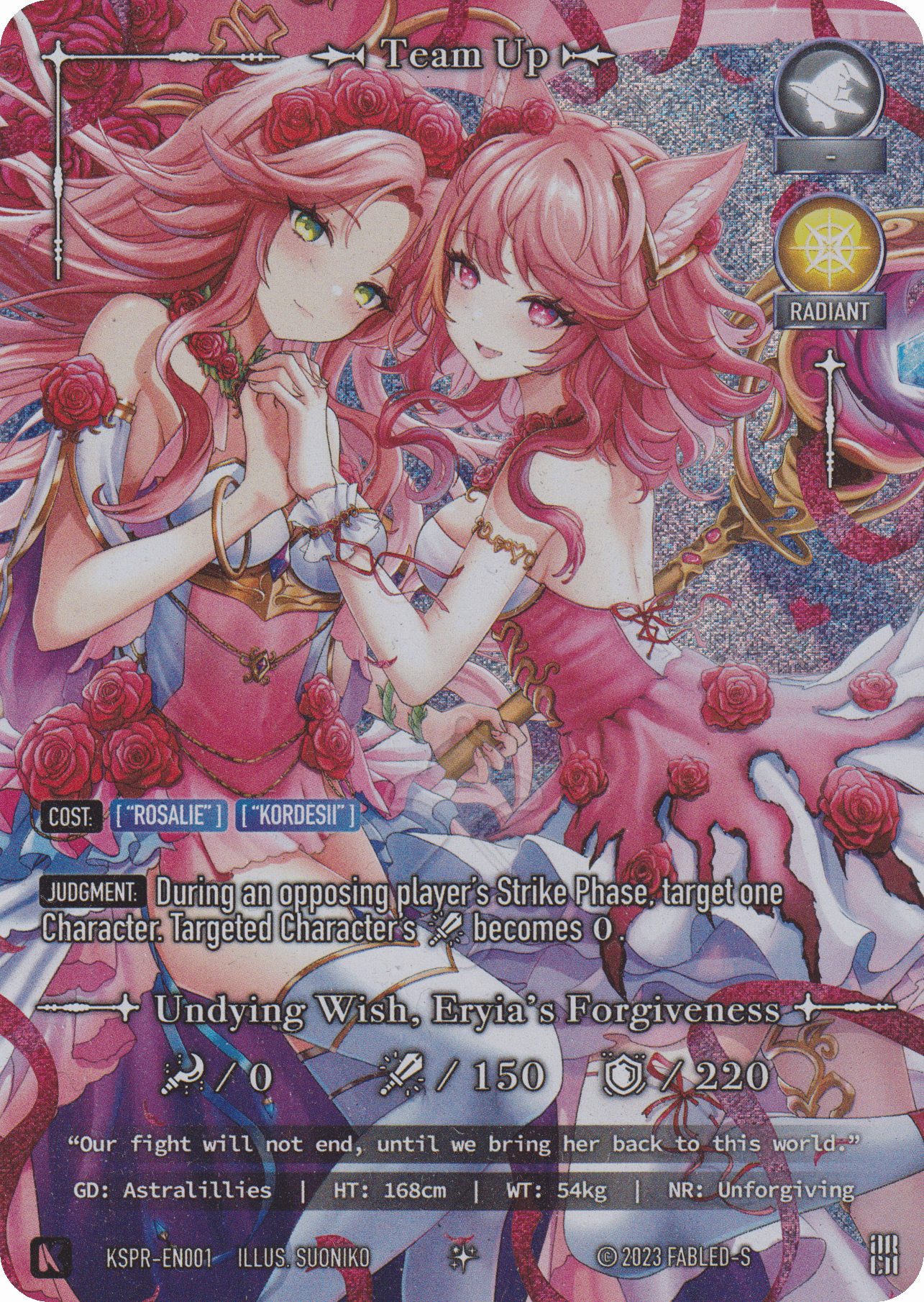 Undying Wish, Eryia's Forgiveness (foil)