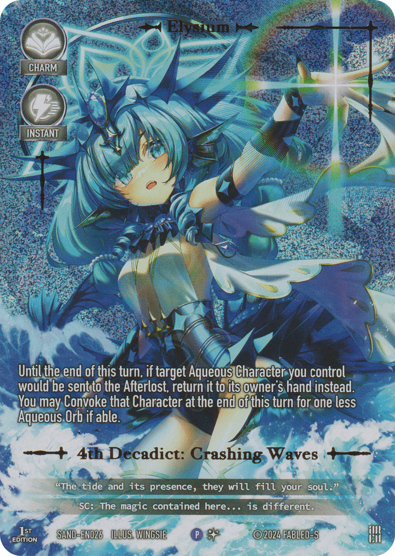 4th Decadict: Crashing Waves