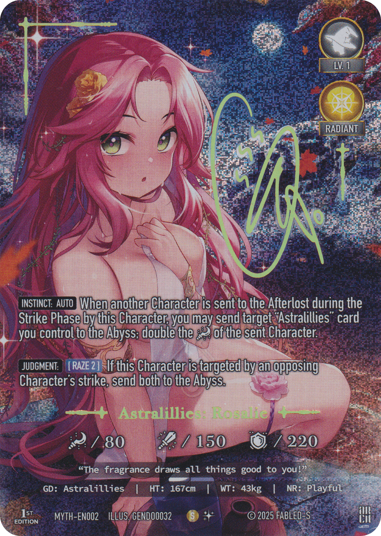 Astralillies: Rosalie