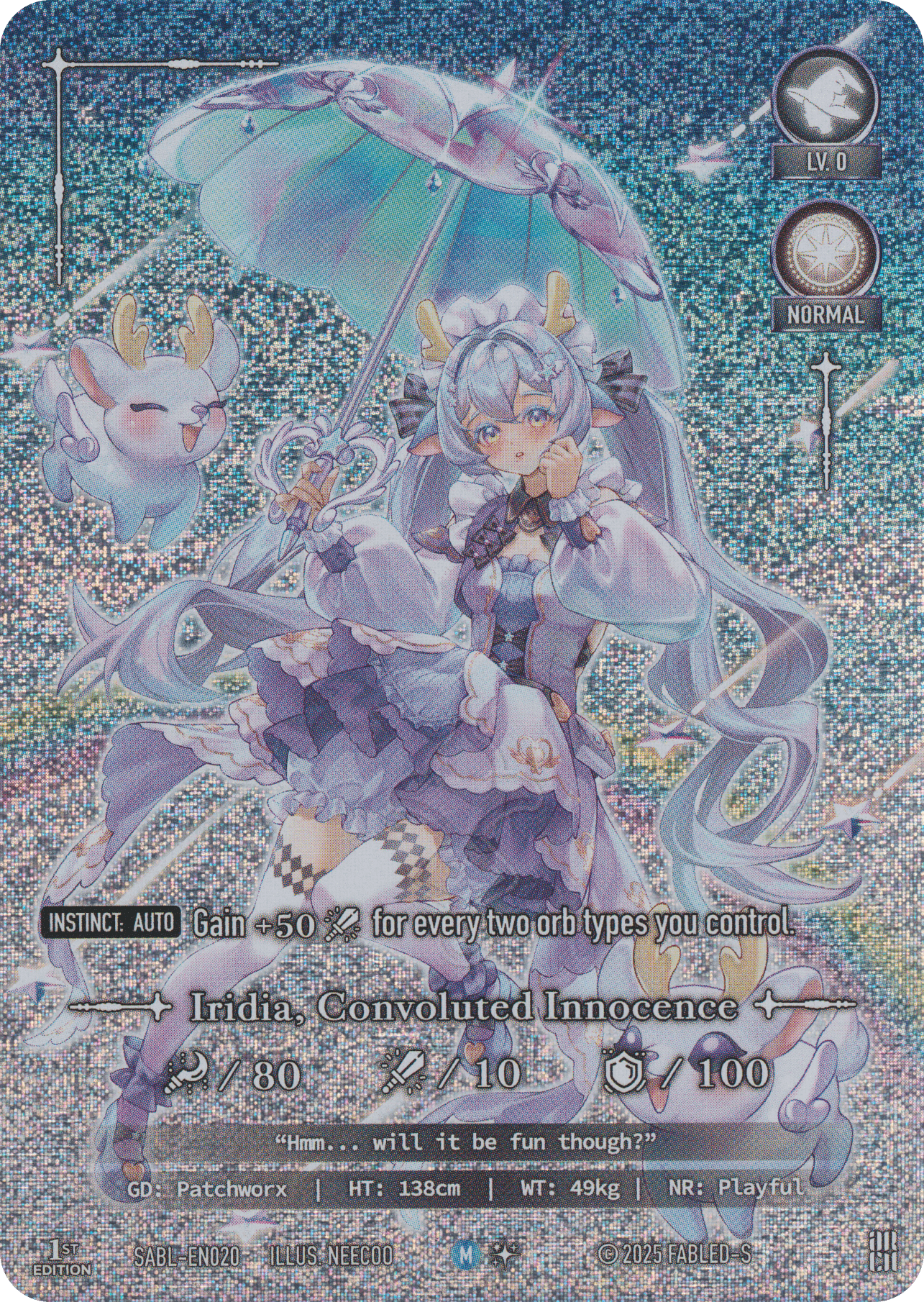 Iridia, Convoluted Innocence