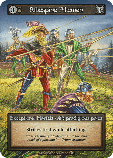 Albespine Pikemen
