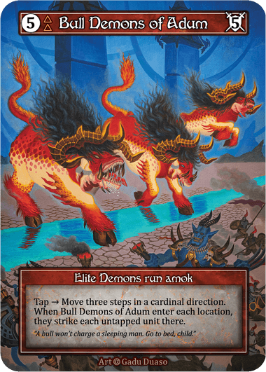 Bull Demons of Adum (Foil)