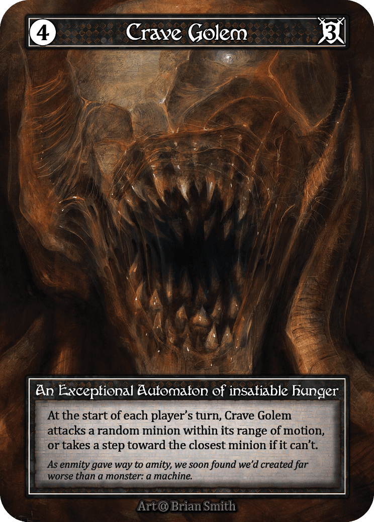Crave Golem (Foil)