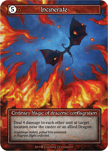 Incinerate (Foil)