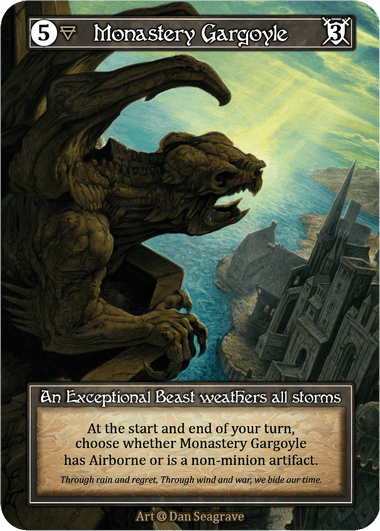 Monastery Gargoyle (Foil)