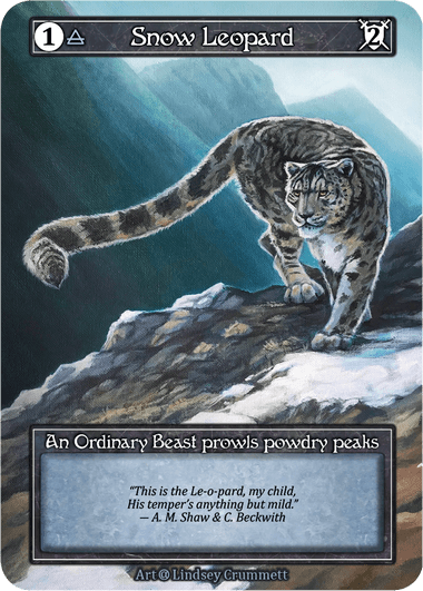 Snow Leopard (Foil)