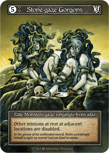 Stone-gaze Gorgons (Foil)