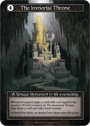 The Immortal Throne (Foil)