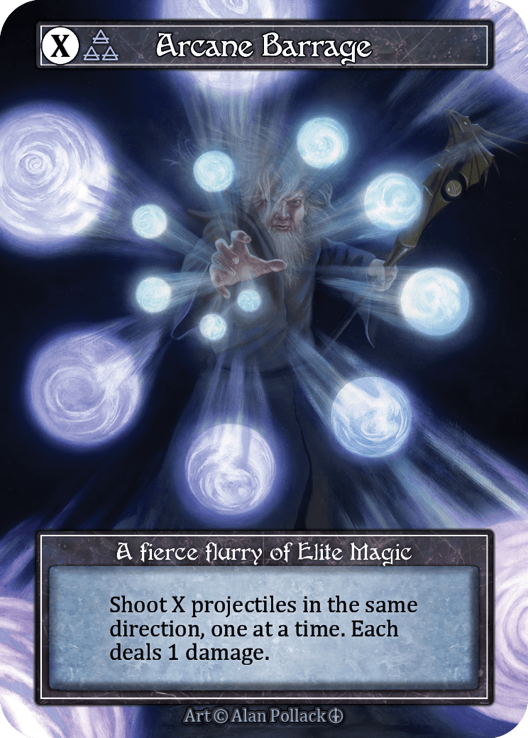 Arcane Barrage (Foil)