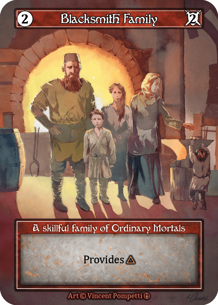 Blacksmith Family (Foil)