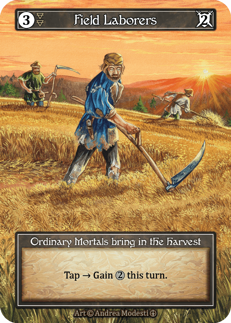 Field Laborers (Foil)