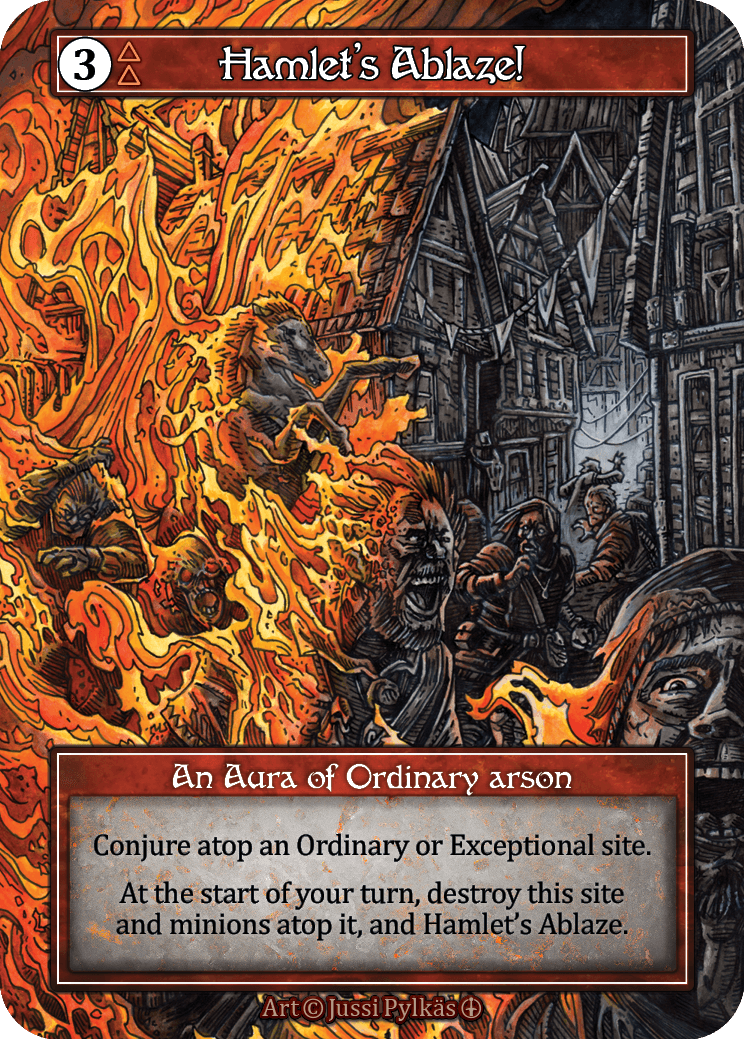 Hamlet's Ablaze! (Foil)