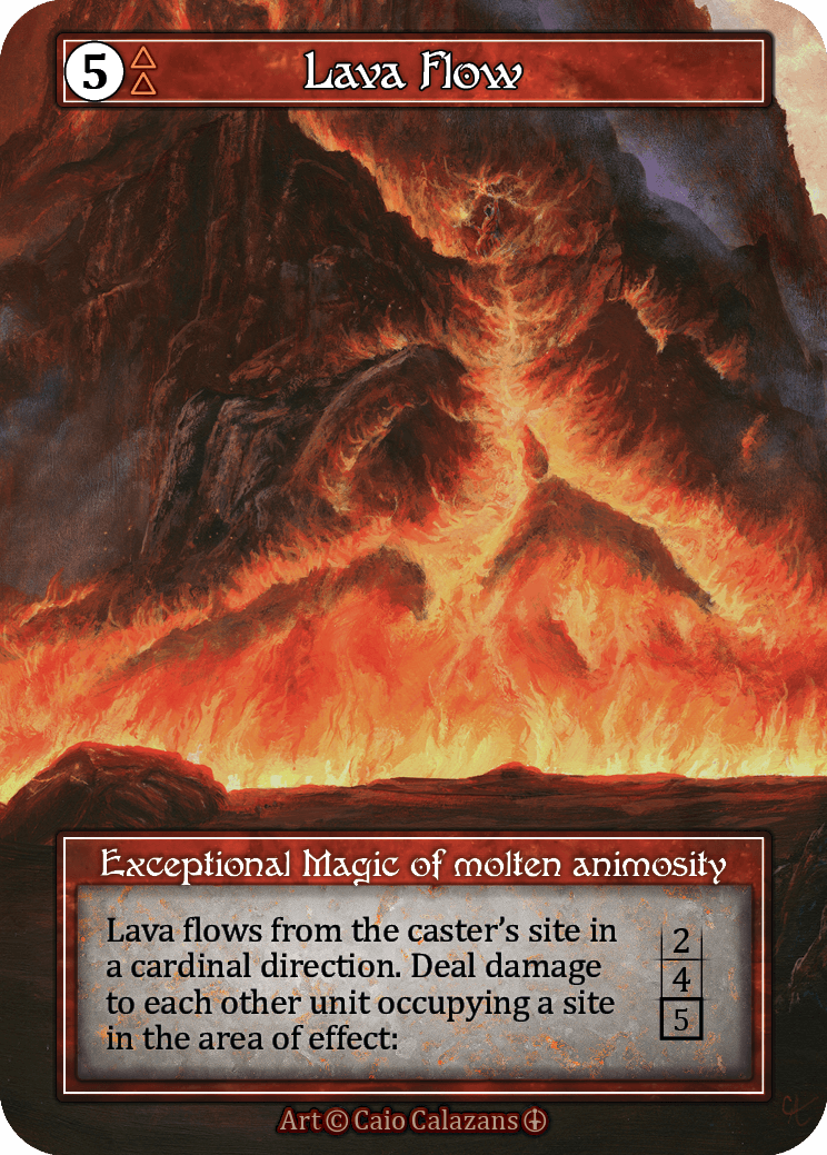 Lava Flow (Foil)
