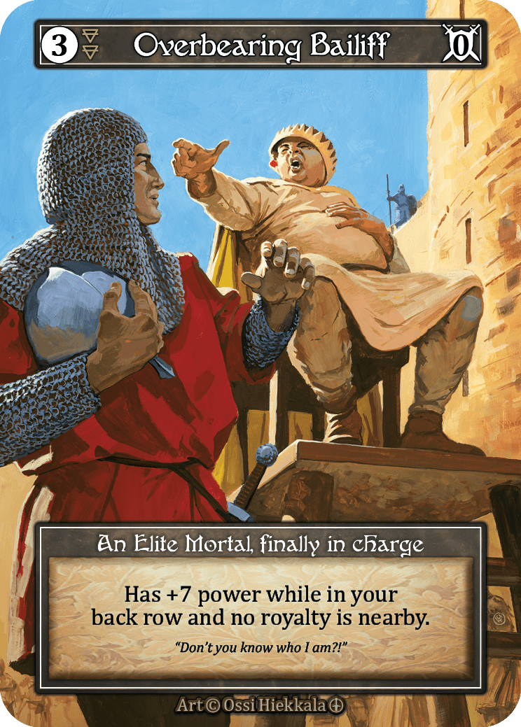 Overbearing Bailiff (Foil)