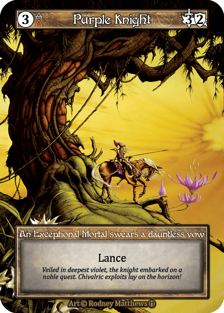 Purple Knight (Foil)