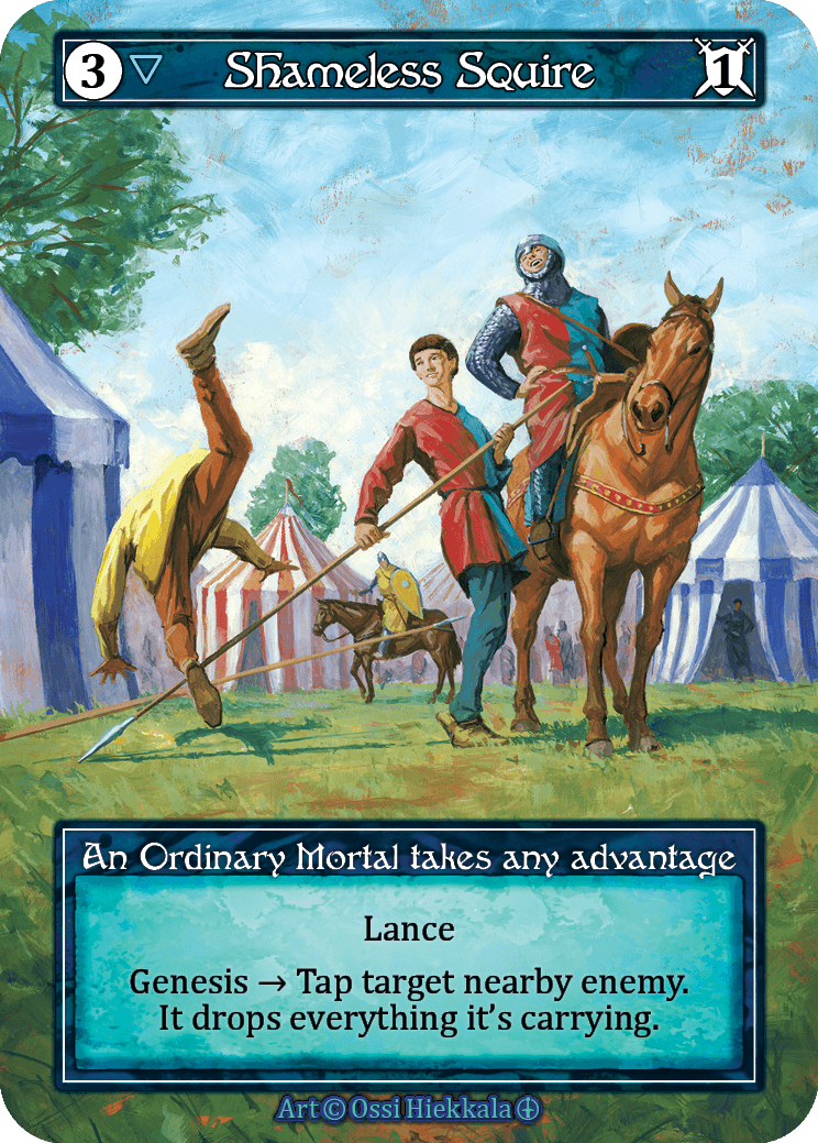 Shameless Squire (Foil)
