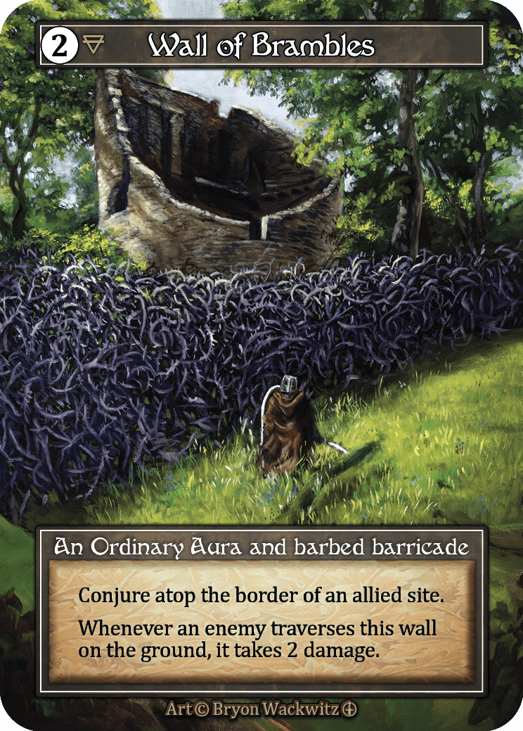 Wall of Brambles (Foil)