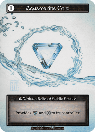 Aquamarine Core (Foil)