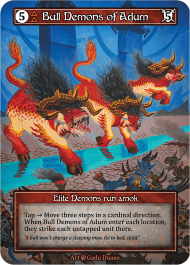 Bull Demons of Adum (Foil)