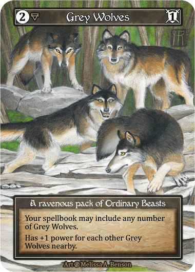 Grey Wolves (Foil)