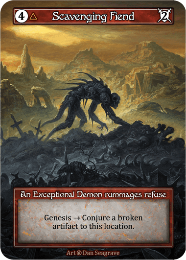 Scavenging Fiend (Foil)
