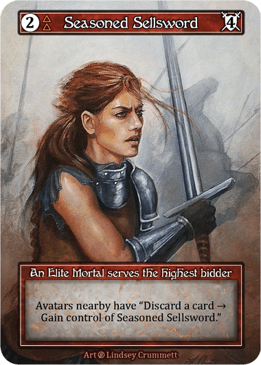 Seasoned Sellsword (Foil)