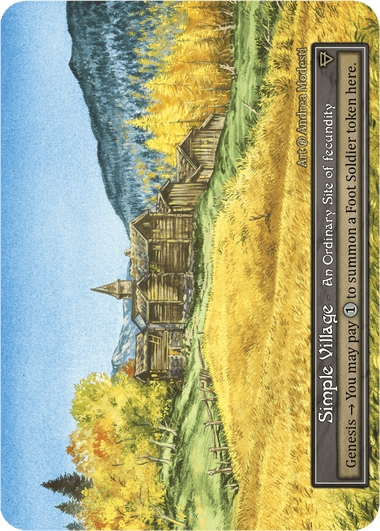 Simple Village (Foil)