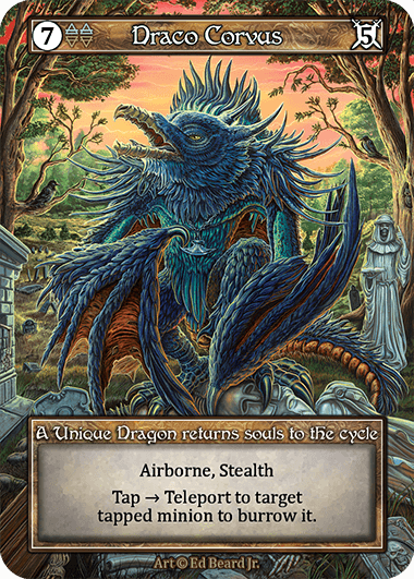 Draco Corvus (Foil)