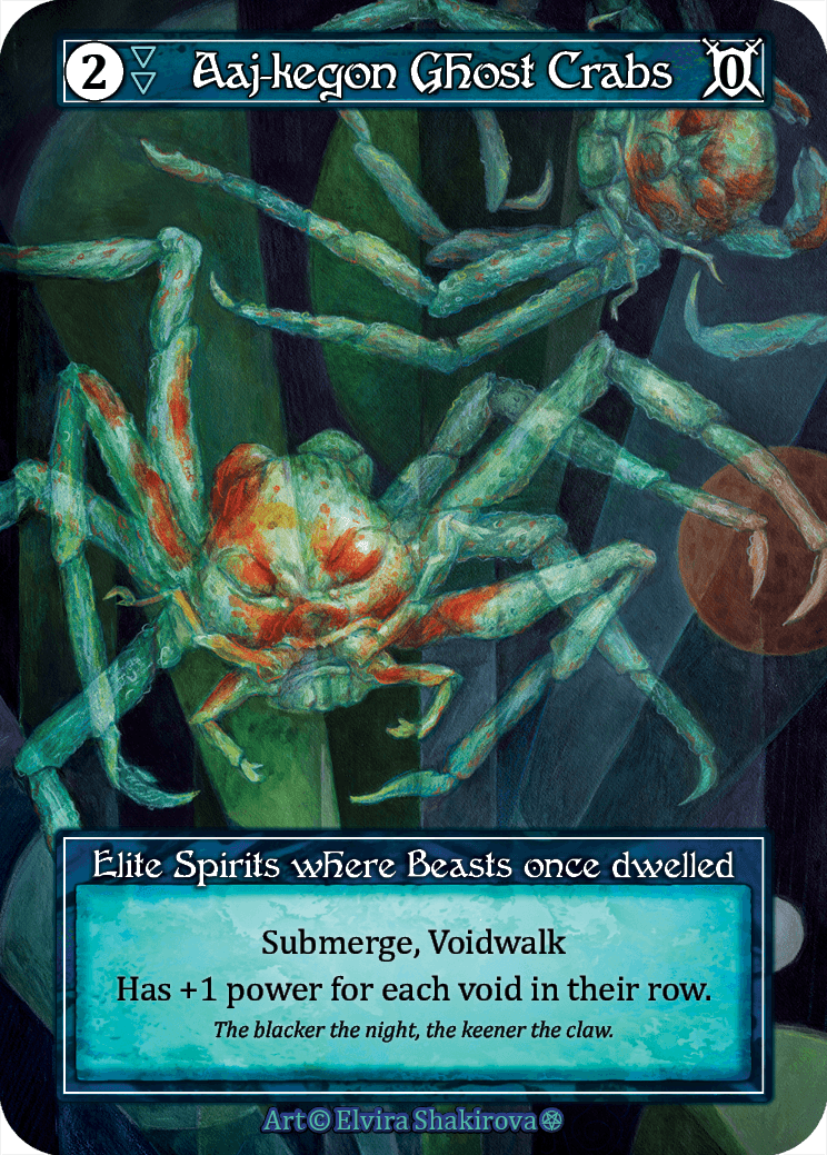 Aaj-kegon Ghost Crabs (Foil)