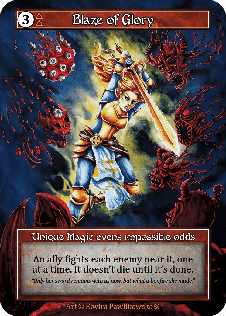 Blaze of Glory (Foil)