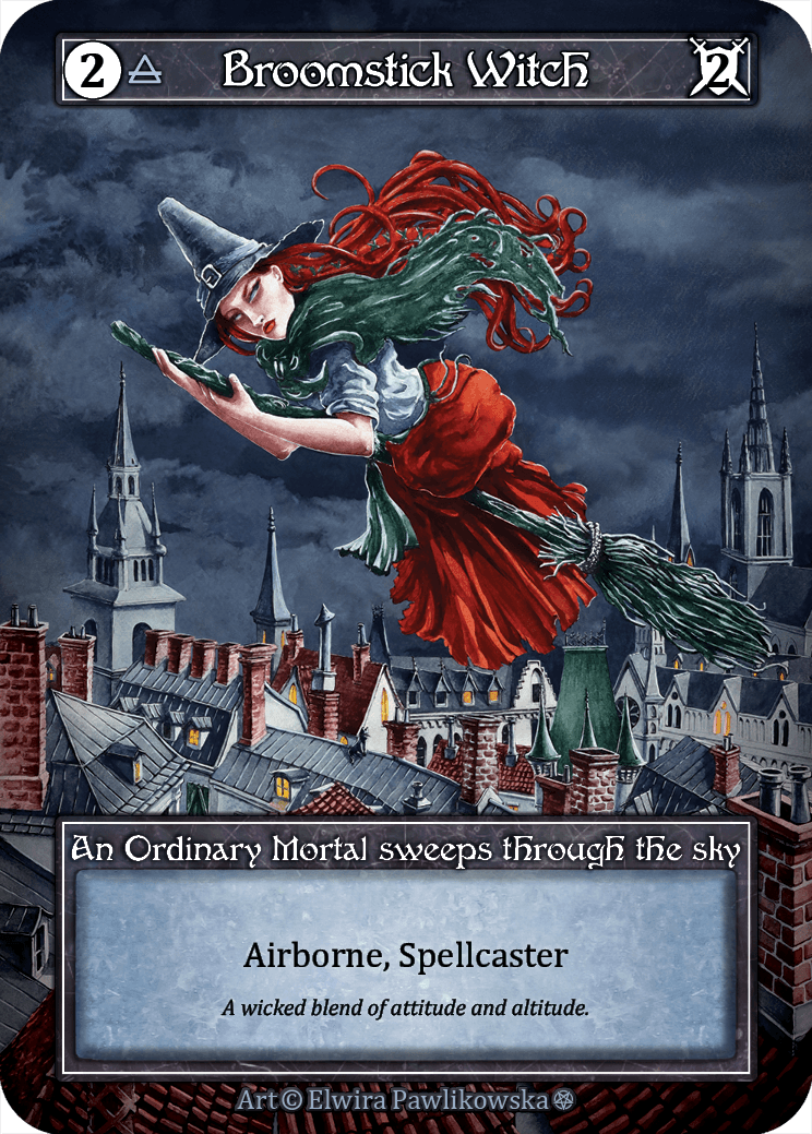 Broomstick Witch (Foil)